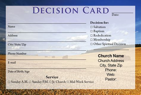 decision card template